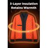imageBoladeci Mens Bomber Jackets Winter Zip Up Midweight Thick Warm Lining Windproof Casual Style Windbreaker Coats