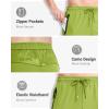 imageBoladeci Mens Joggers Lightweight Quick Dry Casual Athletic Hiking Pants Sweatpants with Pockets Elastic WaistLight Green