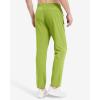 imageBoladeci Mens Joggers Lightweight Quick Dry Casual Athletic Hiking Pants Sweatpants with Pockets Elastic WaistLight Green