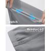 imageBoladeci Mens Joggers Lightweight Quick Dry Casual Athletic Hiking Pants Sweatpants with Pockets Elastic WaistLight Grey