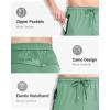 imageBoladeci Mens Joggers Lightweight Quick Dry Casual Athletic Hiking Pants Sweatpants with Pockets Elastic WaistMint Green