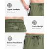 imageBoladeci Mens Joggers Lightweight Quick Dry Casual Athletic Hiking Pants Sweatpants with Pockets Elastic WaistOlive Drab