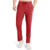 imageBoladeci Mens Joggers Lightweight Quick Dry Casual Athletic Hiking Pants Sweatpants with Pockets Elastic WaistRed