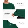 imageBoladeci Mens UPF 50 Sun Protection UV SPF Shirts Long Sleeve Lightweight Quick Dry Swim TShirts Rash GuardDark Green