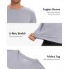 imageBoladeci Mens UPF 50 Sun Protection UV SPF Shirts Long Sleeve Lightweight Quick Dry Swim TShirts Rash GuardGray