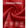 imageBoladeci Mens UPF 50 Sun Protection UV SPF Shirts Long Sleeve Lightweight Quick Dry Swim TShirts Rash GuardTomato Red