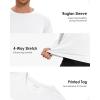 imageBoladeci Mens UPF 50 Sun Protection UV SPF Shirts Long Sleeve Lightweight Quick Dry Swim TShirts Rash GuardWhite