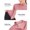 imageBoladeci Womens 14 Zip UPF 50 Sun Shirts Long Sleeve Golf Shirts UV Protection Lightweight Swim Athletic Tops Quick DryAshes