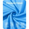 imageBoladeci Womens 14 Zip UPF 50 Sun Shirts Long Sleeve Golf Shirts UV Protection Lightweight Swim Athletic Tops Quick DryBlue