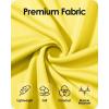 imageBoladeci Womens 14 Zip UPF 50 Sun Shirts Long Sleeve Golf Shirts UV Protection Lightweight Swim Athletic Tops Quick DryYellow