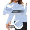 imageBoladeci Womens Athletic Jackets Lightweight UPF 50 Sun Shirts Long Sleeve Full Zip Up Quick Dry Running Workout JacketsBlue
