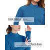 imageBoladeci Womens Athletic Jackets Lightweight UPF 50 Sun Shirts Long Sleeve Full Zip Up Quick Dry Running Workout JacketsBluegreen
