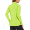 imageBoladeci Womens Athletic Jackets Lightweight UPF 50 Sun Shirts Long Sleeve Full Zip Up Quick Dry Running Workout JacketsGreen