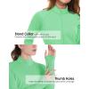 imageBoladeci Womens Athletic Jackets Lightweight UPF 50 Sun Shirts Long Sleeve Full Zip Up Quick Dry Running Workout JacketsMint Green