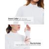 imageBoladeci Womens Athletic Jackets Lightweight UPF 50 Sun Shirts Long Sleeve Full Zip Up Quick Dry Running Workout JacketsWhite