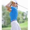 imageBoladeci Womens Golf Polo Shirts Short Sleeve UPF 50 Sun Protection 4Button Collared Tennis TopsAzure