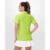 imageBoladeci Womens Golf Polo Shirts Short Sleeve UPF 50 Sun Protection 4Button Collared Tennis TopsFgreen