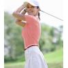 imageBoladeci Womens Golf Polo Shirts Short Sleeve UPF 50 Sun Protection 4Button Collared Tennis TopsPink