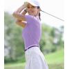 imageBoladeci Womens Golf Polo Shirts Short Sleeve UPF 50 Sun Protection 4Button Collared Tennis TopsPurple
