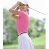 imageBoladeci Womens Golf Polo Shirts Short Sleeve UPF 50 Sun Protection 4Button Collared Tennis TopsRose