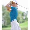 imageBoladeci Womens Golf Polo Shirts Short Sleeve UPF 50 Sun Protection 4Button Collared Tennis TopsTeal