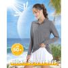imageBoladeci Womens Long Sleeve Shirts Quarter Zip Pullover UPF 50 Sun Protection Golf Shirts Rash Guard UV SPF Tops