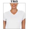 imageBoladeci Womens Short Sleeve V Neck Sun Shirts UPF 50 UV Protection Quick Dry Tees Workout Summer TopsWhite