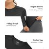 imageBoladeci Womens Sun Shirts UPF 50 UV Protection Rash Guard Long Sleeve Swim Shirts Quick Dry Lightweight Workout Tops01 Black