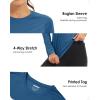 imageBoladeci Womens Sun Shirts UPF 50 UV Protection Rash Guard Long Sleeve Swim Shirts Quick Dry Lightweight Workout Tops01 Blue Grey