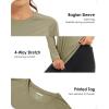 imageBoladeci Womens Sun Shirts UPF 50 UV Protection Rash Guard Long Sleeve Swim Shirts Quick Dry Lightweight Workout Tops01 Dull Cyan