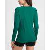 imageBoladeci Womens Sun Shirts UPF 50 UV Protection Rash Guard Long Sleeve Swim Shirts Quick Dry Lightweight Workout Tops01 Emerald Green