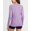 imageBoladeci Womens Sun Shirts UPF 50 UV Protection Rash Guard Long Sleeve Swim Shirts Quick Dry Lightweight Workout Tops01 Grey Purple