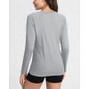 imageBoladeci Womens Sun Shirts UPF 50 UV Protection Rash Guard Long Sleeve Swim Shirts Quick Dry Lightweight Workout Tops01 Light Gray
