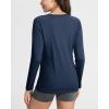 imageBoladeci Womens Sun Shirts UPF 50 UV Protection Rash Guard Long Sleeve Swim Shirts Quick Dry Lightweight Workout Tops01 Navy Blue