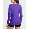 imageBoladeci Womens Sun Shirts UPF 50 UV Protection Rash Guard Long Sleeve Swim Shirts Quick Dry Lightweight Workout Tops01 Purple