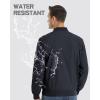 imageBoladeci Mens Bomber Jackets Lightweight Water Resistant Spring Fall Full Zip Thin Casual Windbreaker Light JacketsBlack
