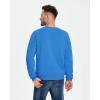 imageBoladeci Mens Full Sherpa Lined Crewneck Sweatshirts Premium Heavyweight Fleece Pullover Thick Thermal Cotton SweatShirtsAzure