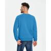 imageBoladeci Mens Full Sherpa Lined Crewneck Sweatshirts Premium Heavyweight Fleece Pullover Thick Thermal Cotton SweatShirtsBluegreen