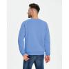 imageBoladeci Mens Full Sherpa Lined Crewneck Sweatshirts Premium Heavyweight Fleece Pullover Thick Thermal Cotton SweatShirtsLight Blue
