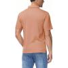 imageBoladeci Mens Golf Polo Shirts Short Sleeve Performance Quick Dry Breathable Work Business Casual ShirtsApricot
