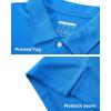imageBoladeci Mens Golf Polo Shirts Short Sleeve Performance Quick Dry Breathable Work Business Casual ShirtsAzure