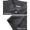imageBoladeci Mens Golf Polo Shirts Short Sleeve Performance Quick Dry Breathable Work Business Casual ShirtsBlack
