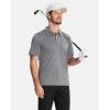 imageBoladeci Mens Golf Polo Shirts Short Sleeve Performance Quick Dry Breathable Work Business Casual ShirtsLight Grey