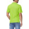 imageBoladeci Mens Golf Polo Shirts Short Sleeve Performance Quick Dry Breathable Work Business Casual ShirtsNeon Green