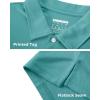imageBoladeci Mens Golf Polo Shirts Short Sleeve Performance Quick Dry Breathable Work Business Casual ShirtsTeal