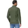 imageBoladeci Mens Quarter Zip Pullover Premium Fleece Lined Heather Long Sleeve Golf Shirts Midweight 14 Half Zip SweatshirtsArmy Green
