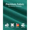 imageBoladeci Mens Quarter Zip Pullover Premium Fleece Lined Heather Long Sleeve Golf Shirts Midweight 14 Half Zip SweatshirtsDark Green