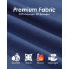 imageBoladeci Mens Quarter Zip Pullover Premium Fleece Lined Heather Long Sleeve Golf Shirts Midweight 14 Half Zip SweatshirtsNavy Blue