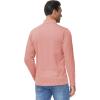 imageBoladeci Mens Quarter Zip Pullover Premium Fleece Lined Heather Long Sleeve Golf Shirts Midweight 14 Half Zip SweatshirtsPink