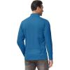 imageBoladeci Mens Quarter Zip Pullover Premium Fleece Lined Heather Long Sleeve Golf Shirts Midweight 14 Half Zip SweatshirtsSea Blue